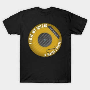 Introverted Guitarist Joke T-Shirt